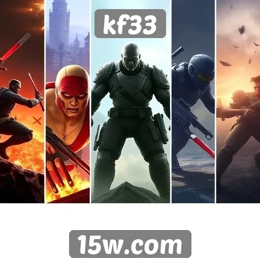 Ranking dos jogos mais populares no kf33